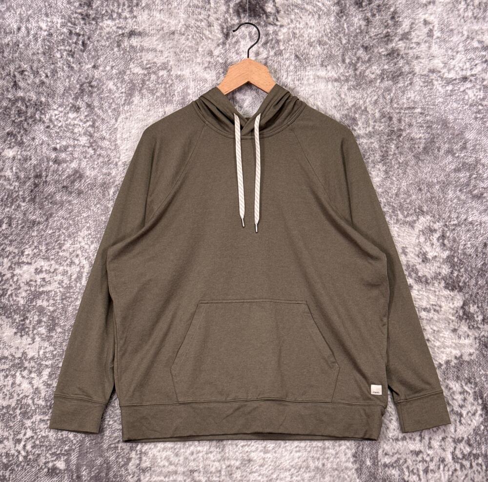 Vuori Halo Performance Hoodie 2.0 Small Womens Green
